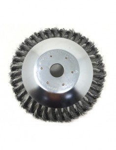 cepillo metálico para desbrozadora 200mm